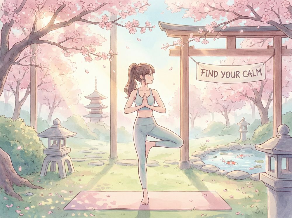 糖心健身瑜伽动漫